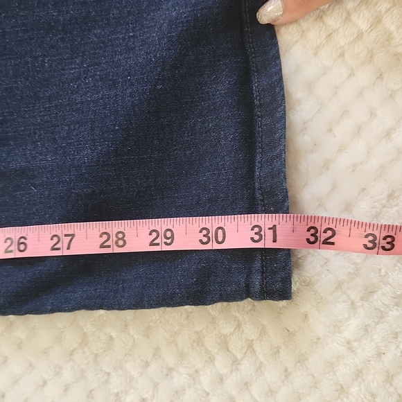 NEW YORK & COMPANY WOMENS WIDE LEG JEANS SIZE 12 - Picture 13 of 14